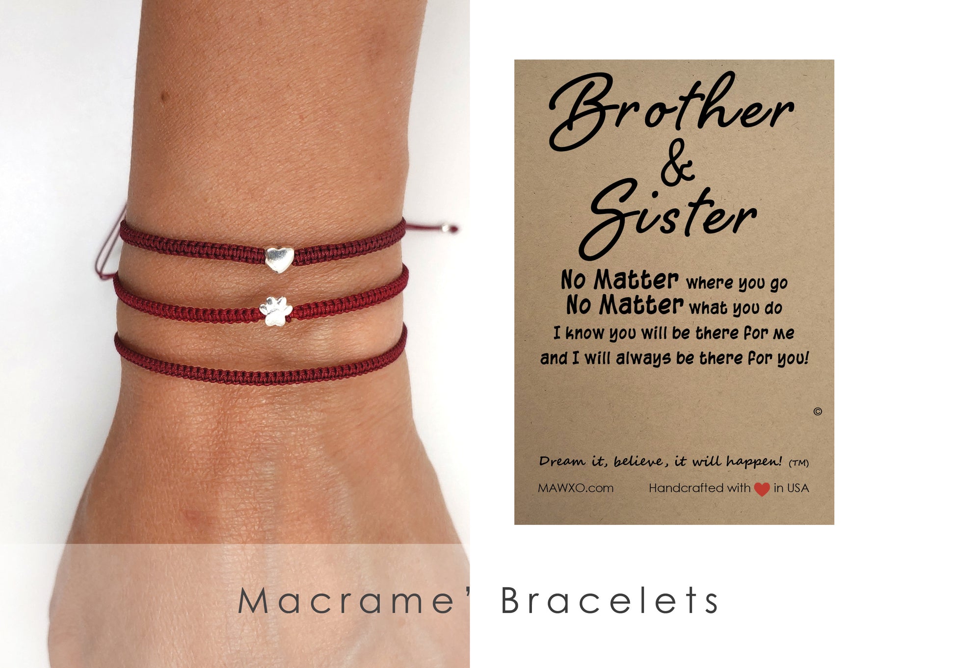 Buy Brother Sister Bracelet, Brother Sister, Bro Sis Matching, Brother  Bracelet, Sister Bracelets, Sister Gifts, Gift for Sister, Birthday Gift  Online in India - Etsy