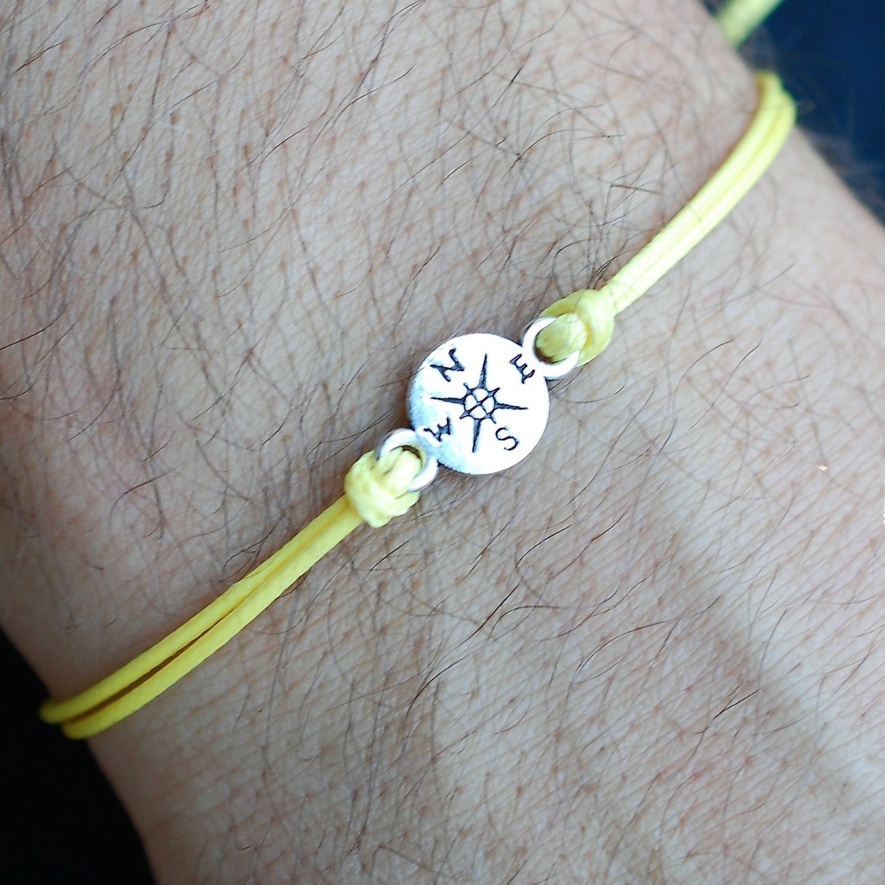Wish Bracelet the Love Between Mother and Son Compass 